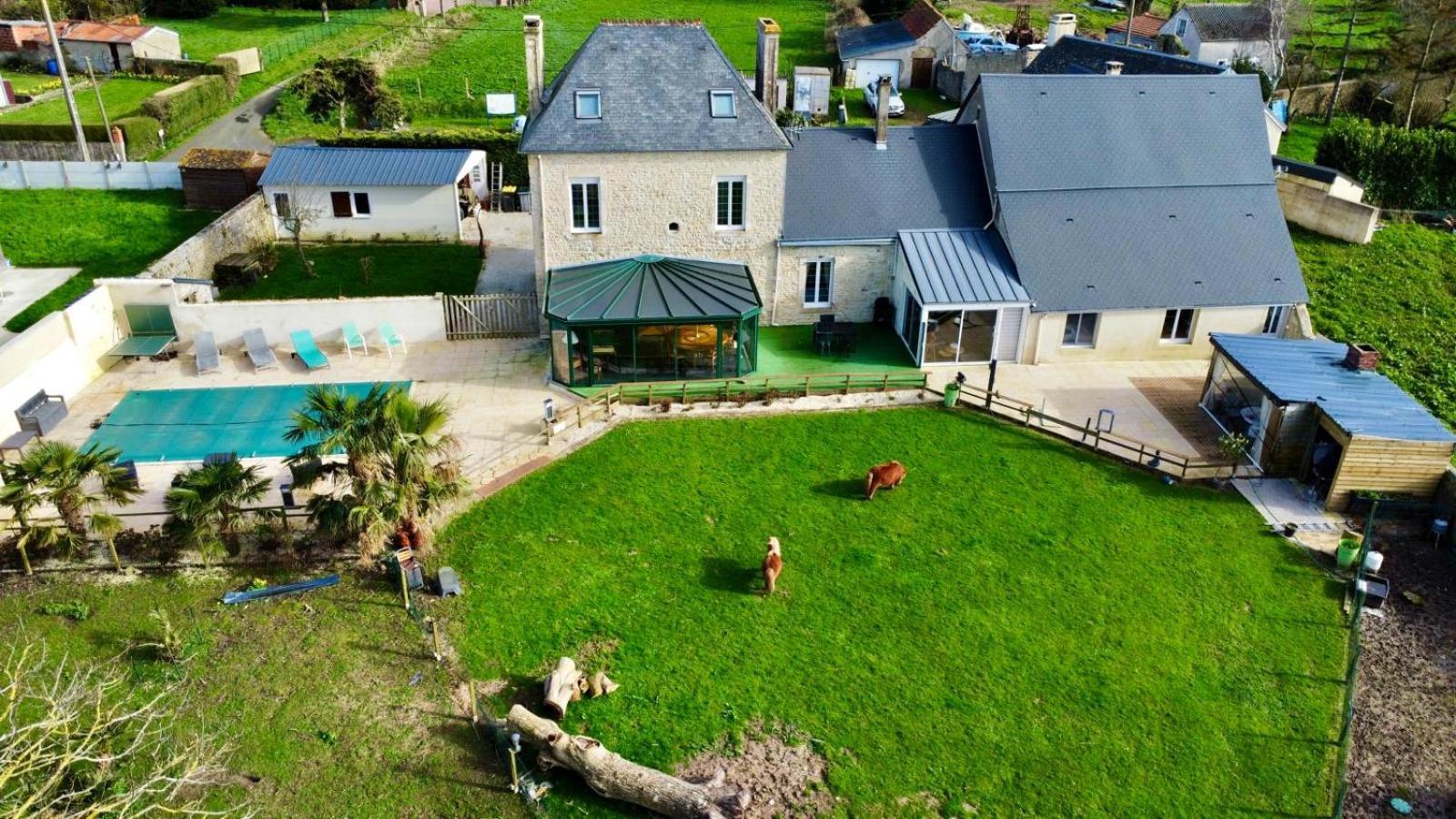 Gite Isigny Omaha Saint-Germain-du-Pert ภายนอก รูปภาพ